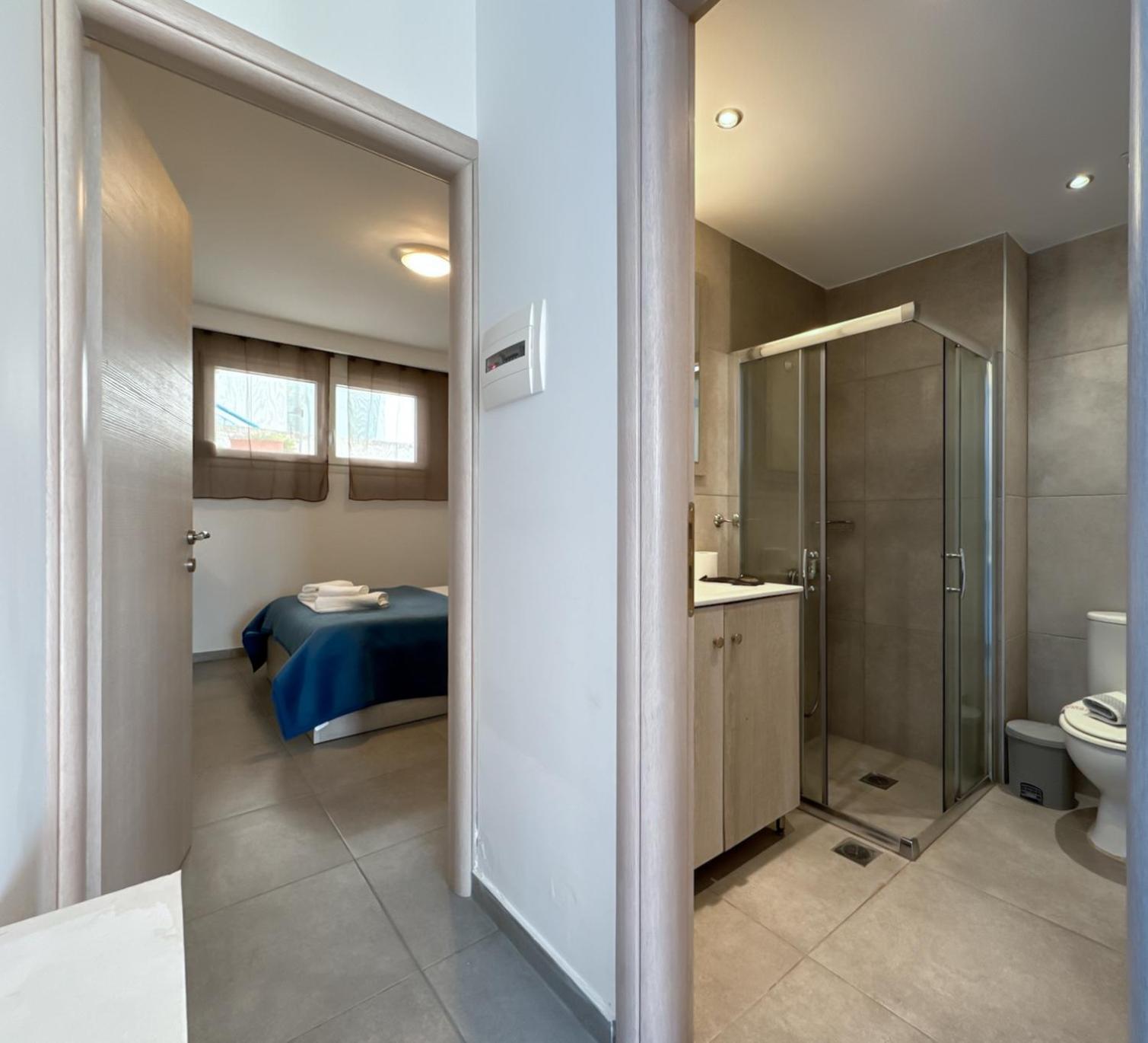 Blue Horizon 6 Apartment Nea Kallikrateia Bagian luar foto