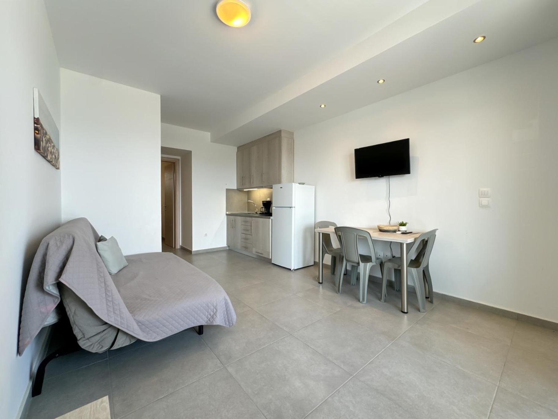 Blue Horizon 6 Apartment Nea Kallikrateia Bagian luar foto
