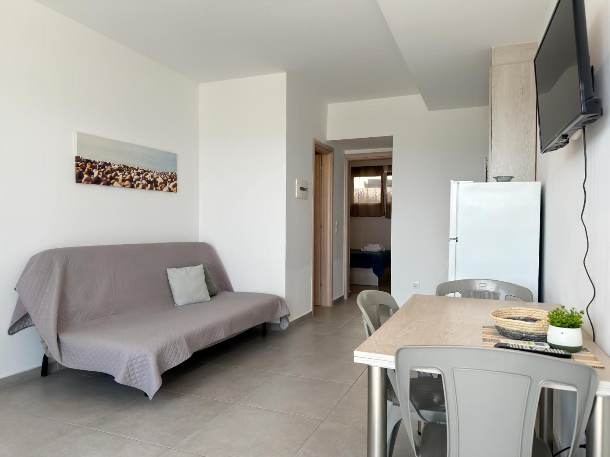 Blue Horizon 6 Apartment Nea Kallikrateia Bagian luar foto