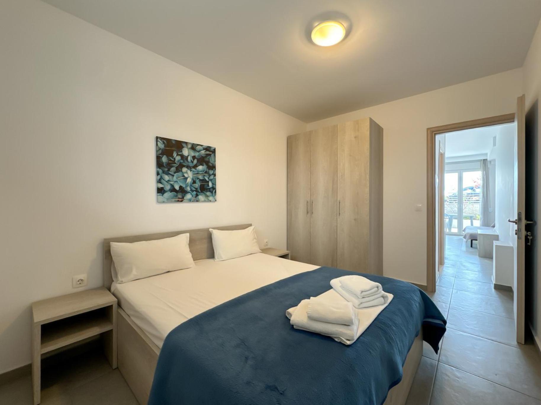 Blue Horizon 6 Apartment Nea Kallikrateia Bagian luar foto