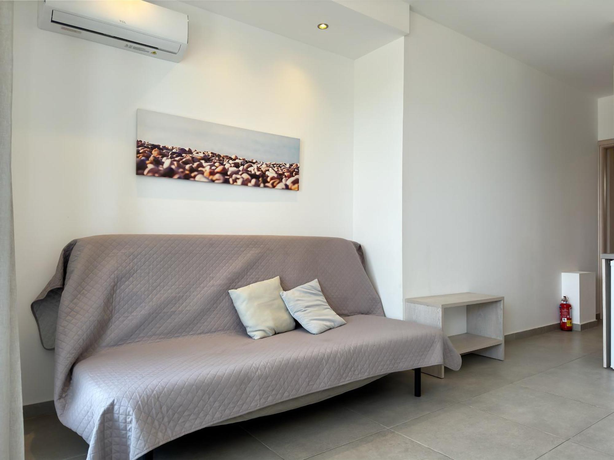 Blue Horizon 6 Apartment Nea Kallikrateia Bagian luar foto