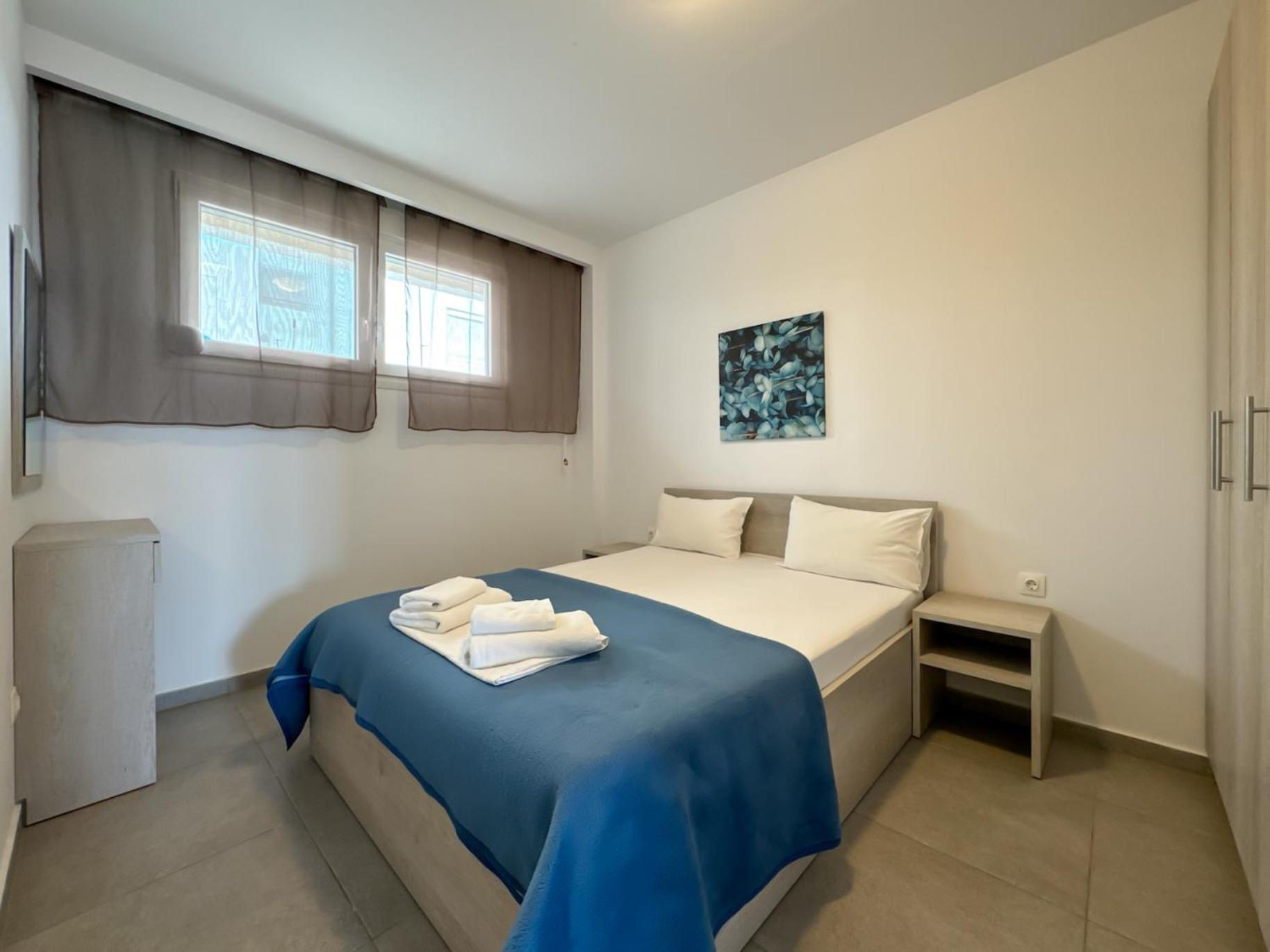 Blue Horizon 6 Apartment Nea Kallikrateia Bagian luar foto