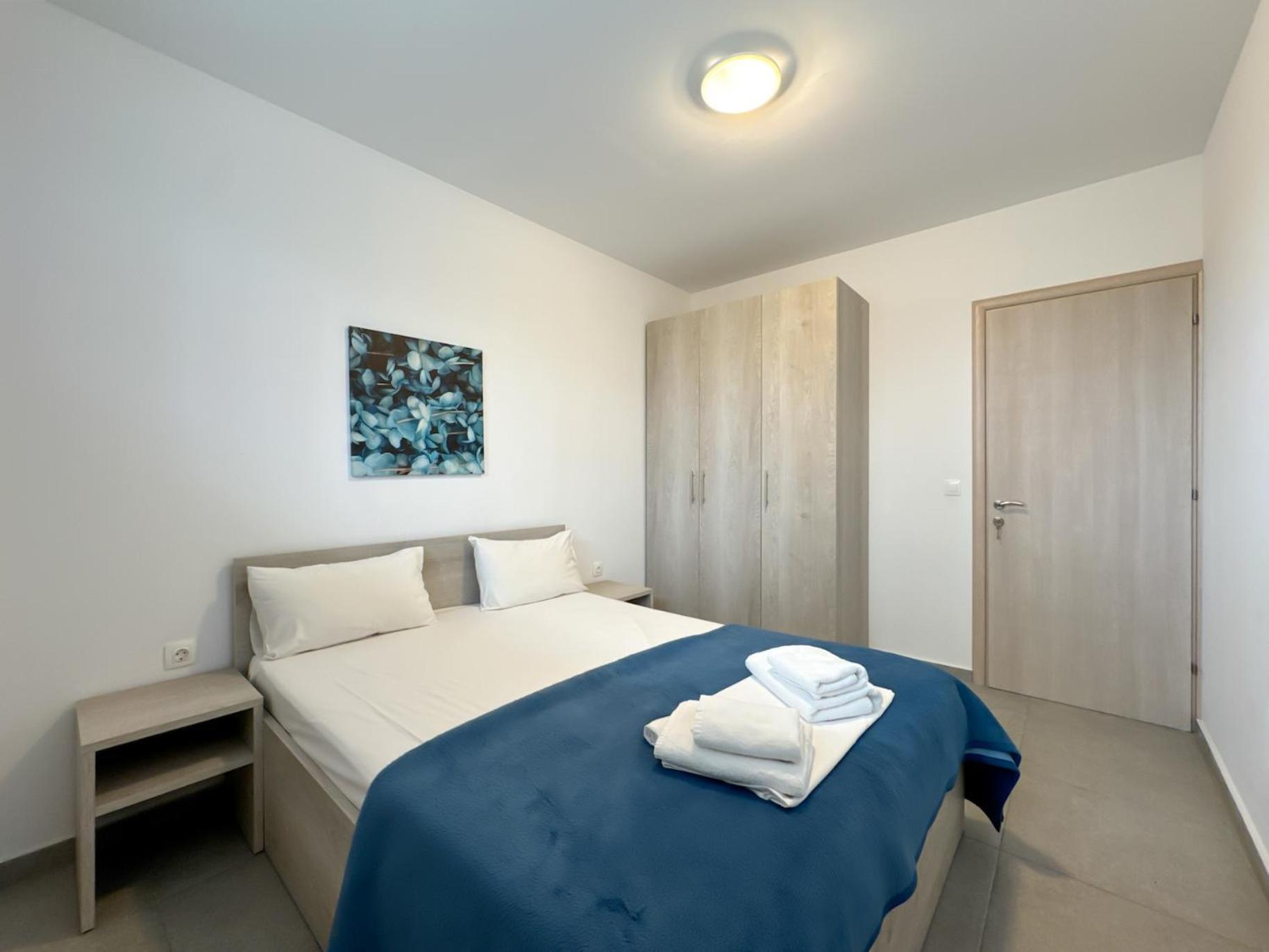 Blue Horizon 6 Apartment Nea Kallikrateia Bagian luar foto
